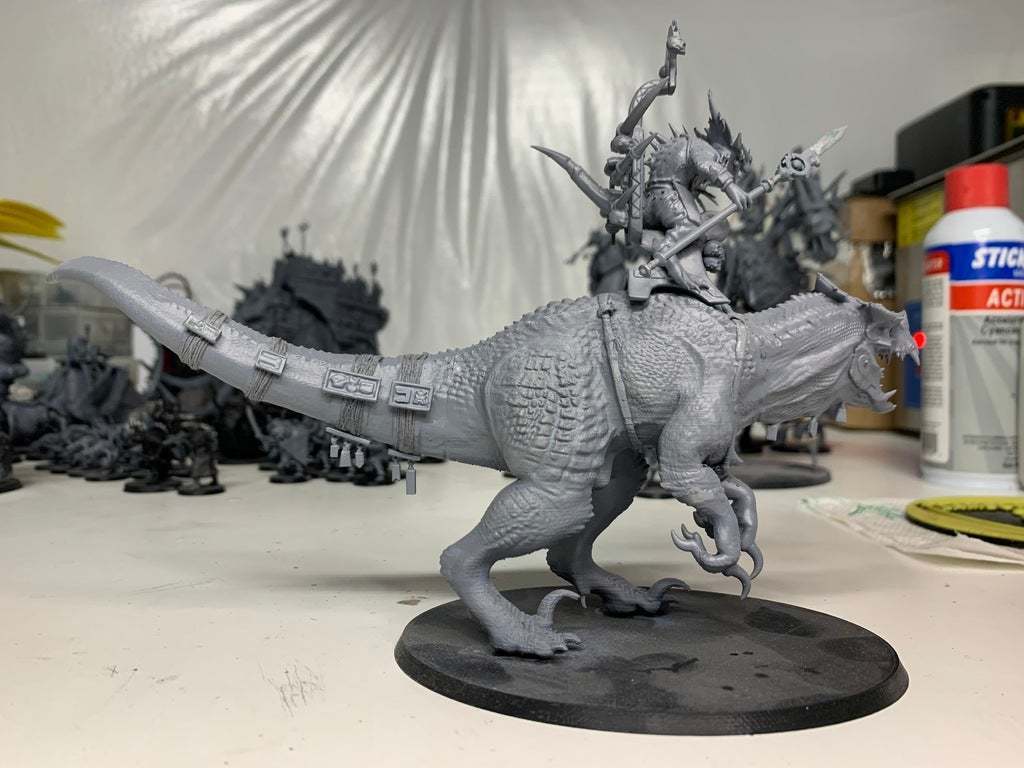one armed dino jesus his pet tyrannosaur