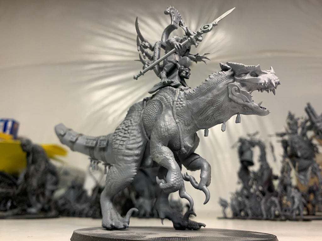 one armed dino jesus his pet tyrannosaur